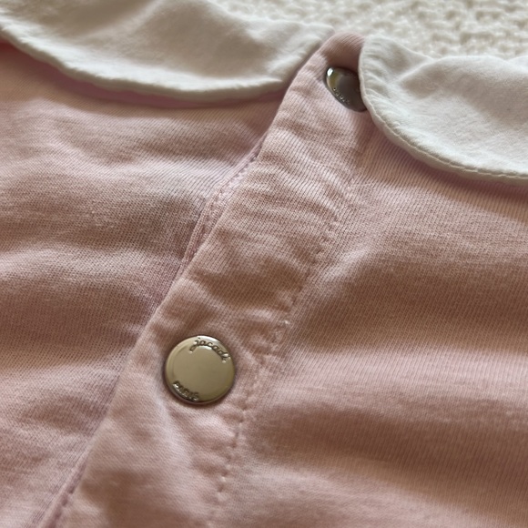 Jacadi Paris light pink white collared top - Picture 5 of 9